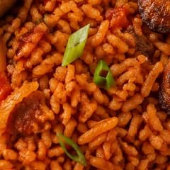A market bowl filled with rice